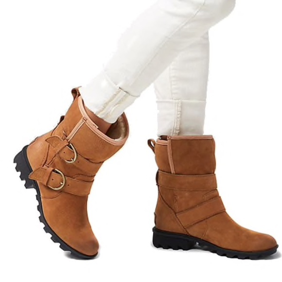 🆕❄️SOREL WATERPROOF MOTO BOOTS - Picture 4 of 15